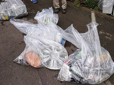 加工場周辺清掃ボランティア5